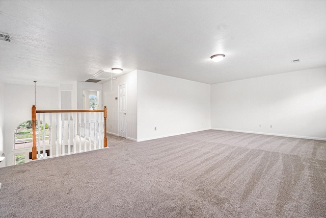 3242 Enchanted Hollow Ln, Spring, TX 77388 - empty room featuring carpet floors and attic access