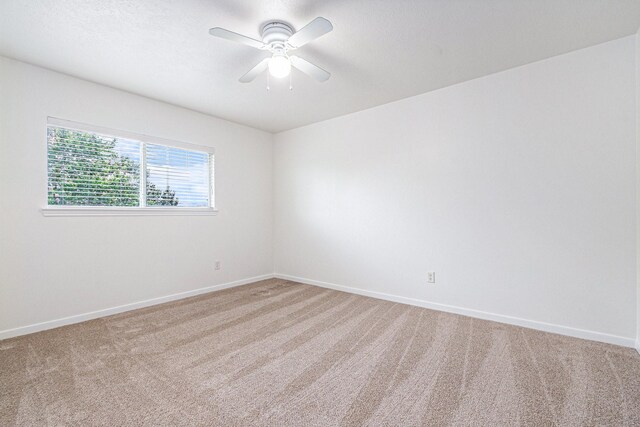 3242 Enchanted Hollow Ln, Spring, TX 77388 - carpeted spare room featuring a ceiling fan and baseboards