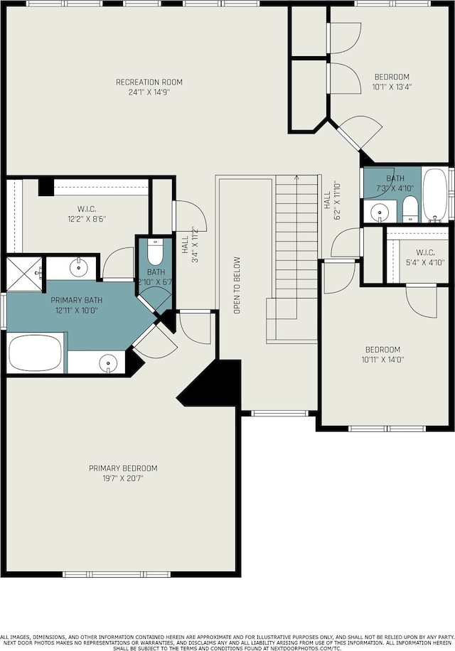 3242 Enchanted Hollow Ln, Spring, TX 77388 - view of room layout