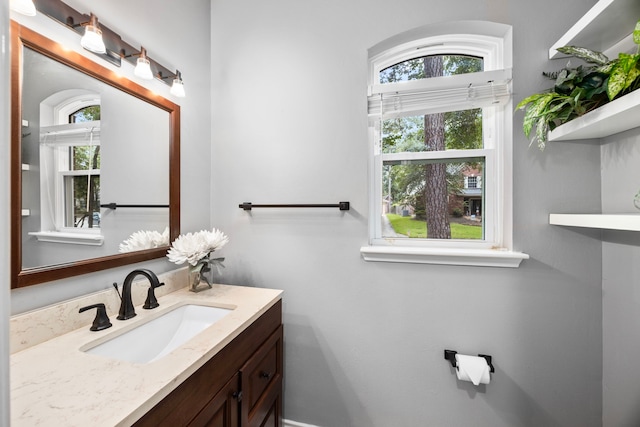 22 Windfern Pl, The Woodlands, TX 77382 - bathroom with vanity