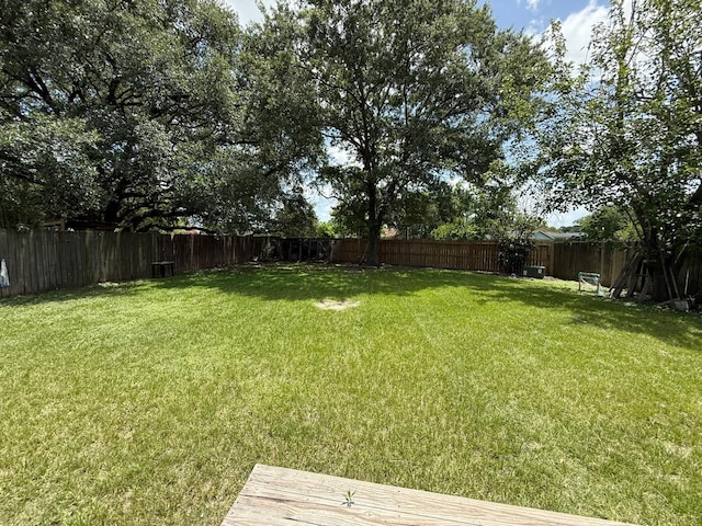 7431 Water Park Ln, Houston, TX 77086 - view of fenced backyard