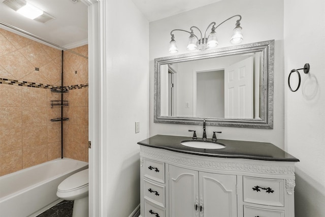 12013 Naughton St, Houston, TX 77024 - full bath with vanity and shower / tub combination