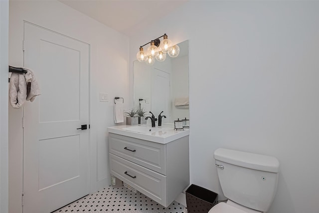 209 Blueberry St, Houston, TX 77018 - bathroom featuring vanity and toilet