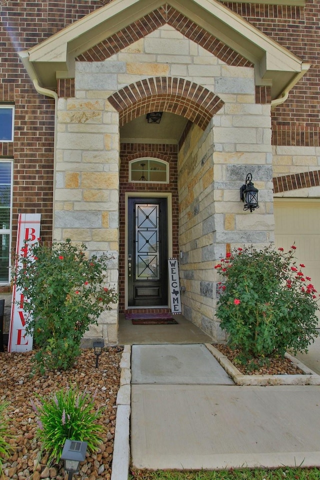 503 Highland Thicket Dr, Conroe, TX 77316 - entrance to property with brick siding and stone siding