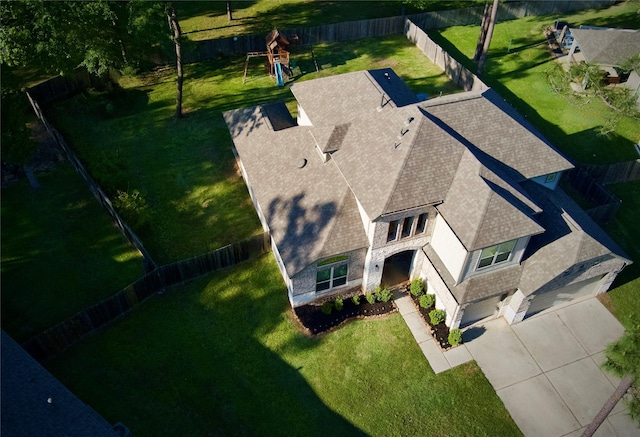 59 Beaconsfield Dr, Magnolia, TX 77355 - aerial view of property and surrounding area