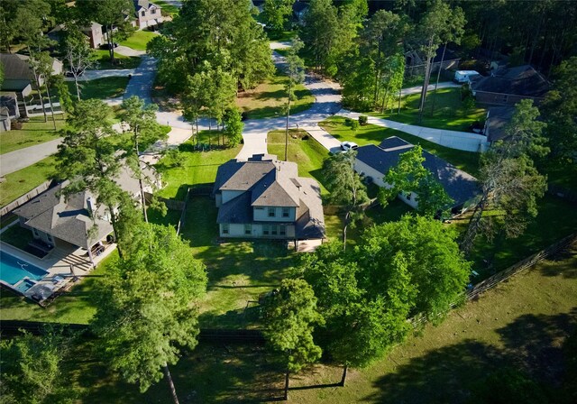 59 Beaconsfield Dr, Magnolia, TX 77355 - aerial perspective of suburban area