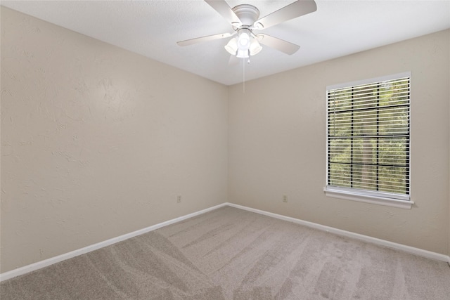 5 Cat Feet Ct, Spring, TX 77381 - carpeted spare room with a ceiling fan and baseboards