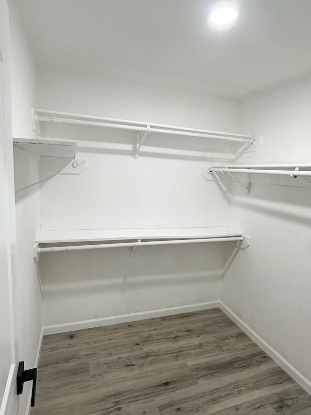 18468 Misty Wood Ln, Porter, TX 77365 - spacious closet featuring wood finished floors