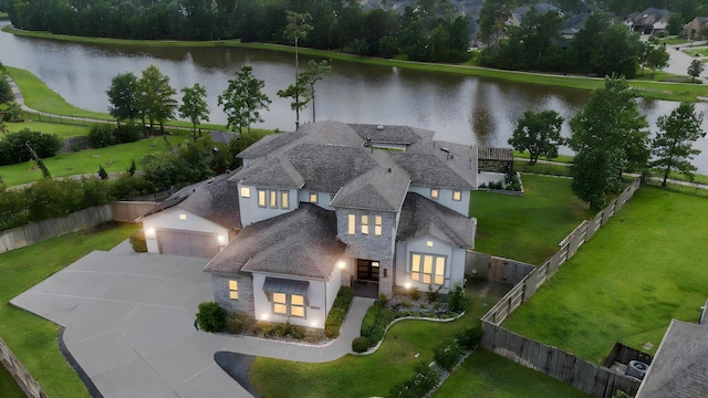 34207 Mill Creek Ct, Pinehurst, TX 77362 - view of subject property with a large body of water
