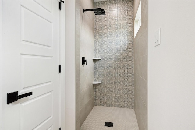 8614 Viera Ln, Houston, TX 77075 - bathroom with a tile shower