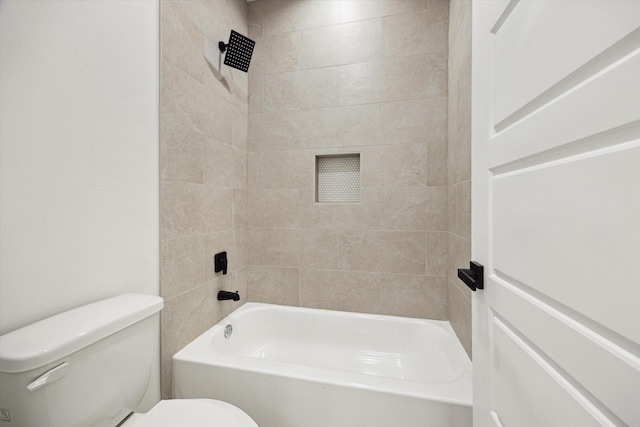 8614 Viera Ln, Houston, TX 77075 - bathroom with toilet and  shower combination