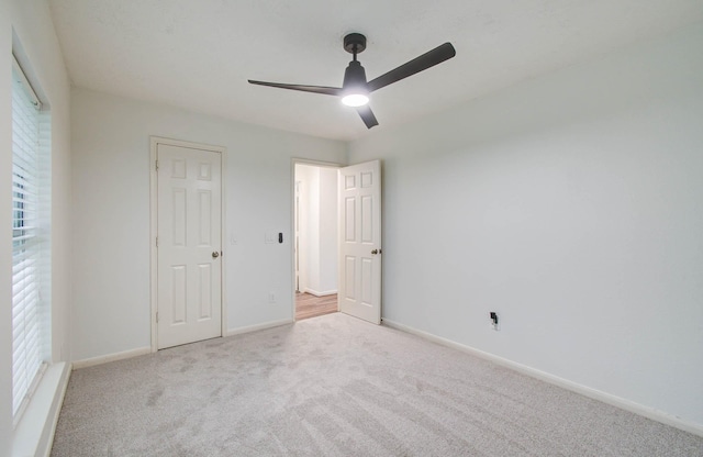 3411 Deeds Rd, Houston, TX 77084 - unfurnished bedroom with carpet floors and ceiling fan
