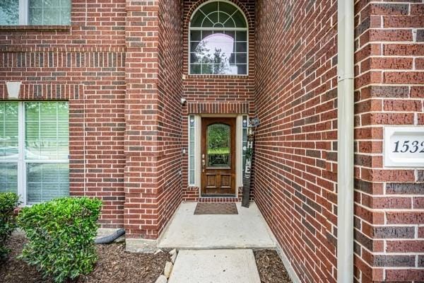 15323 Southwood Trace Ln, Houston, TX 77049 - entrance to property with brick siding