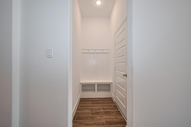 7246 Monarch Dr, Katy, TX 77493 - corridor with wood finish floors and baseboards