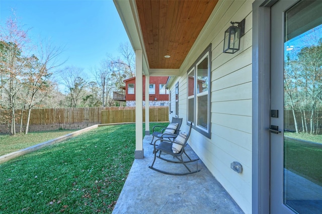 4 Hanover Ln, Panorama Village, TX 77304 - view of fenced backyard