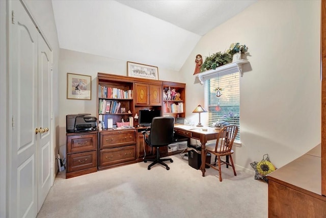 2316 Flagship Ct, League City, TX 77573 - office space with vaulted ceiling and light colored carpet