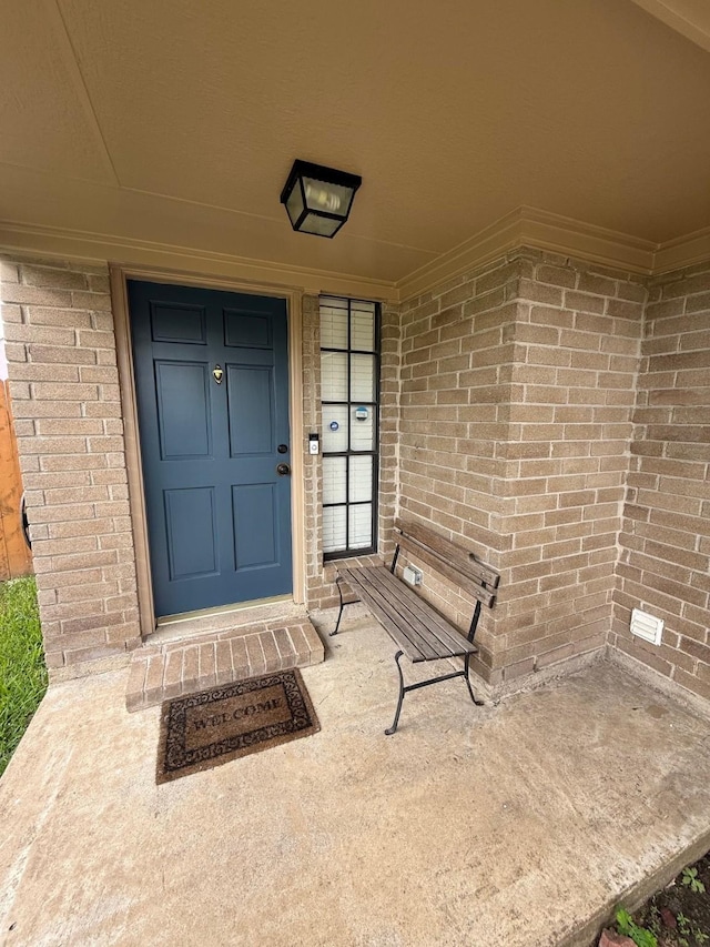 7402 Burkridge Dr, Houston, TX 77041 - view of exterior entry with brick siding