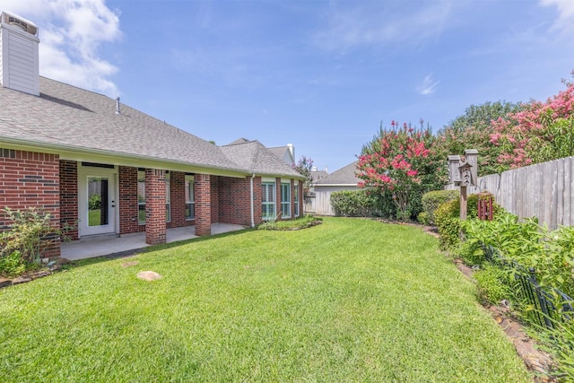 4611 Camden Brook Ln, Katy, TX 77494 - view of yard with a patio area