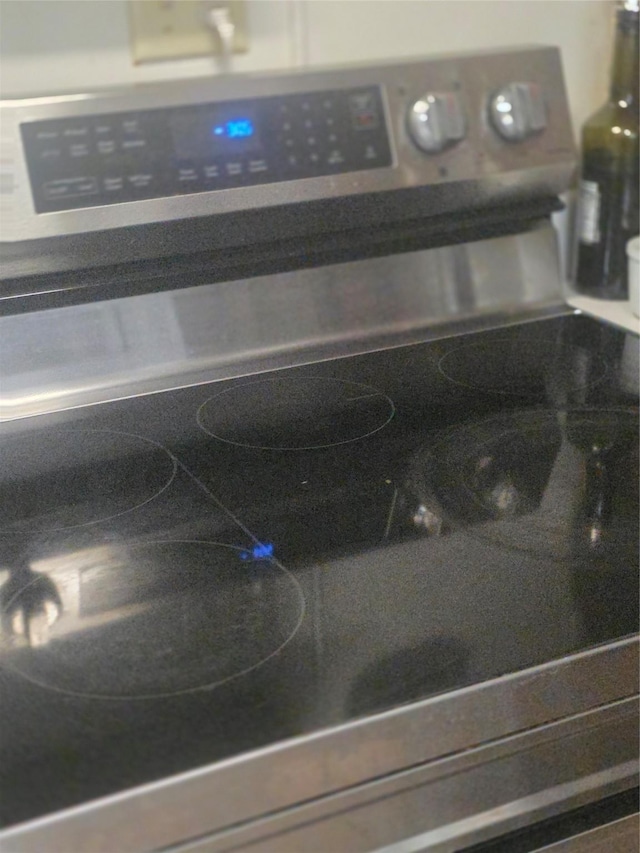 26718 Eastwood Dr, Cat Spring, TX 77386 - kitchen view of stainless steel range with electric cooktop and mail area