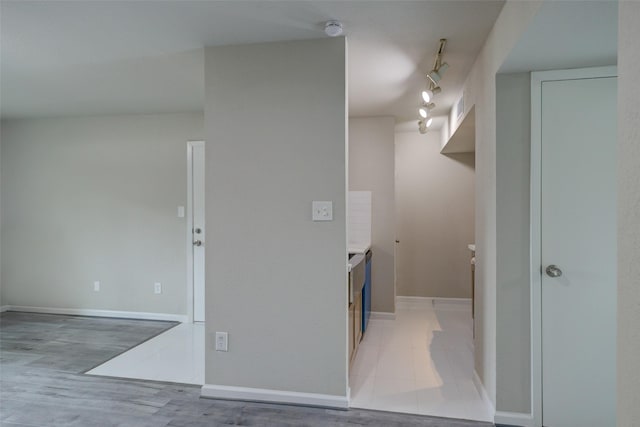 3300 Pebblebrook Dr Unit 15, Seabrook, TX 77586 - interior space with baseboards and track lighting