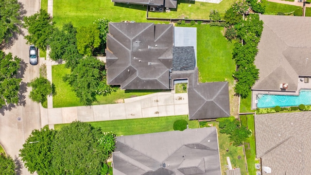 4802 N Pine Brook Way, Houston, TX 77059 - aerial view of a pool