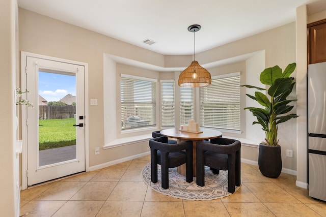 20314 Tarpon Bay Ln, Cypress, TX 77433 - dining space with light tile patterned floors