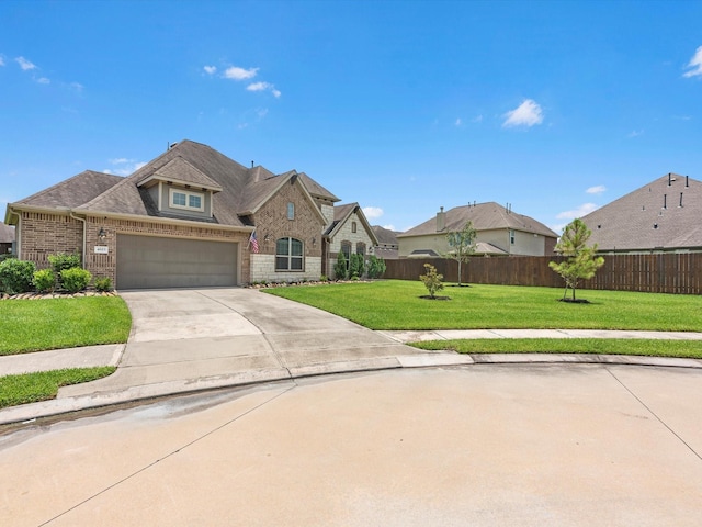 4623 Bisontine Bay Ln, Rosharon, TX 77583 - view of front of property with brick siding and driveway