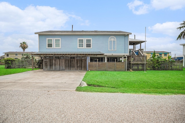 16615 Mansvelt Rd, Jamaica Beach, TX 77554 - beach home with concrete driveway