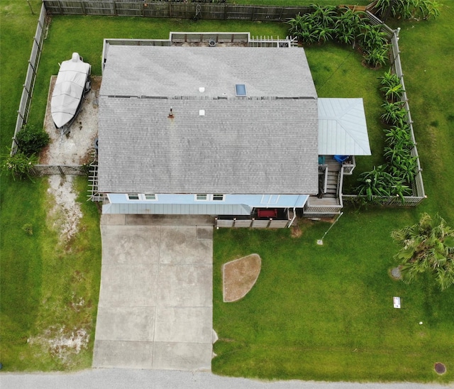 16615 Mansvelt Rd, Jamaica Beach, TX 77554 - view from above of property
