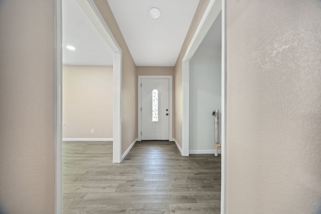 300 Duncan Ave, Lufkin, TX 75901 - entrance foyer with baseboards and wood finished floors