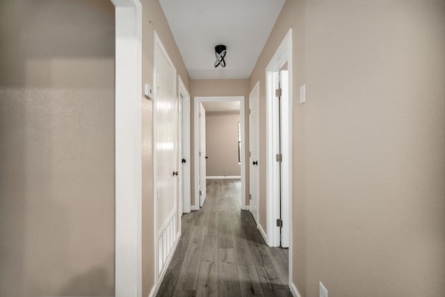 300 Duncan Ave, Lufkin, TX 75901 - hallway featuring wood finished floors and baseboards