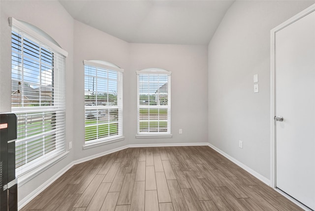 11346 Cascading Stream Way, Houston, TX 77044 - empty room featuring wood finished floors and baseboards