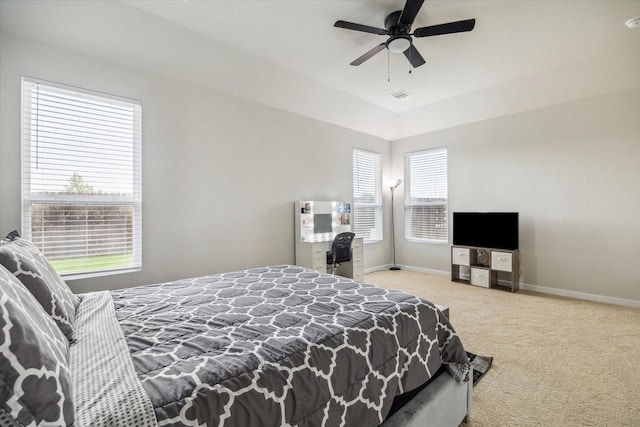 2322 Honey Heights Ln, Fresno, TX 77545 - bedroom with carpet floors and a ceiling fan