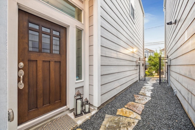 5240 Larkin St, Houston, TX 77007 - entrance to property with a gate