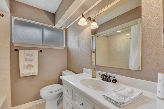 16426 Cavendish Dr, Houston, TX 77059 - full bathroom featuring vanity, a shower with curtain, and a bathtub