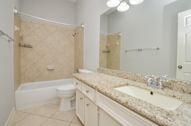 3910 Jade Cove Ln, Sugar Land, TX 77479 - full bath featuring shower / tub combination, vanity, and tile patterned floors