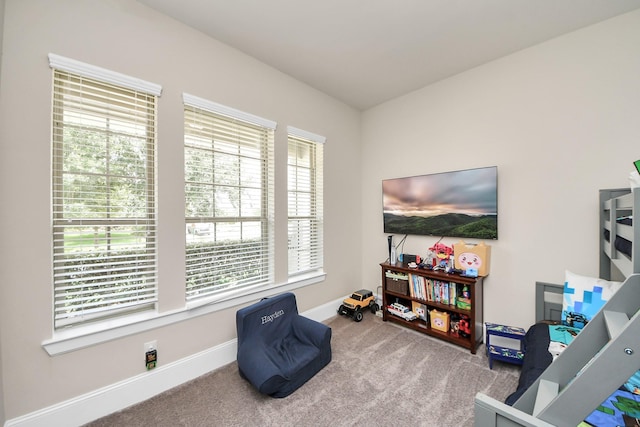31201 Redwood Manor Ct, Spring, TX 77386 - living area with carpet flooring and baseboards