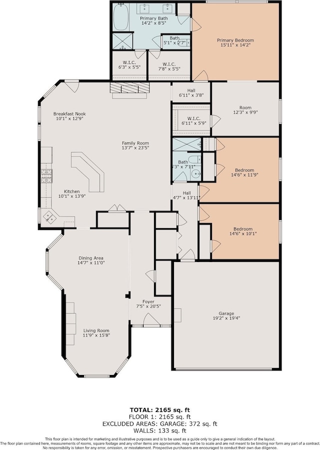 17227 Horsetooth Canyon Dr, Houston, TX 77095 - view of home floor plan