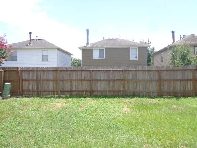 16702 Vista Oak Dr, Houston, TX 77073 - view of yard