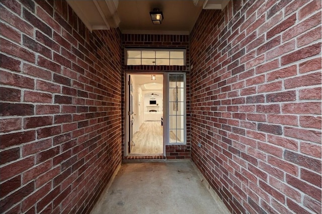 10531 Oleander Point Dr, Houston, TX 77095 - view of exterior entry with brick siding