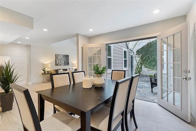 3406 Yoakum Blvd, Houston, TX 77006 - dining room featuring recessed lighting