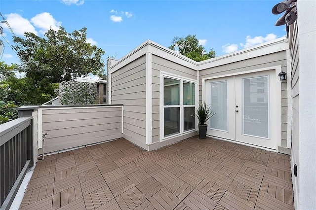 3406 Yoakum Blvd, Houston, TX 77006 - patio / terrace featuring french doors