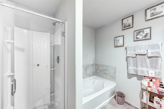 4338 Tulip Oak Dr, Houston, TX 77068 - bathroom with a bath and a shower stall