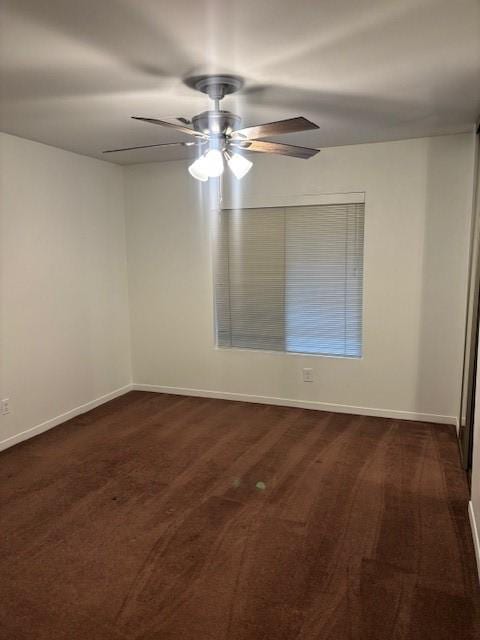 4418 Treasure Trl, Sugar Land, TX 77479 - unfurnished room with ceiling fan and baseboards