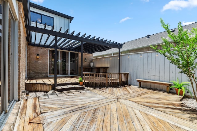 506 Fox Briar Ln, Sugar Land, TX 77478 - deck with a pergola