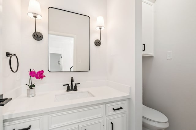 506 Fox Briar Ln, Sugar Land, TX 77478 - bathroom featuring vanity and toilet