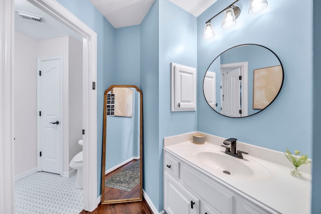 12702 Eagle Ledge Ln, Tomball, TX 77377 - bathroom with vanity and toilet