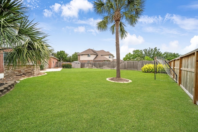 12702 Eagle Ledge Ln, Tomball, TX 77377 - fenced backyard featuring a shed