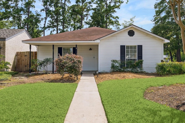 11937 Lakewood W Dr, Cypress, TX 77429 - view of front facade featuring a porch and roof with shingles