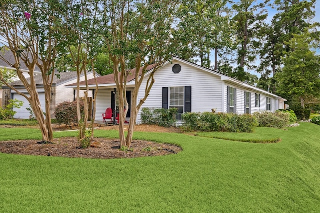 11937 Lakewood W Dr, Cypress, TX 77429 - single story home with a front lawn and a porch